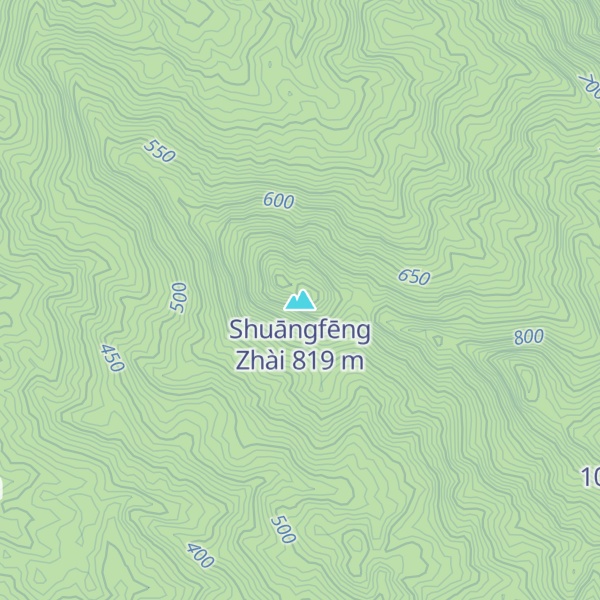 Map of Shuāngfēng Zhài