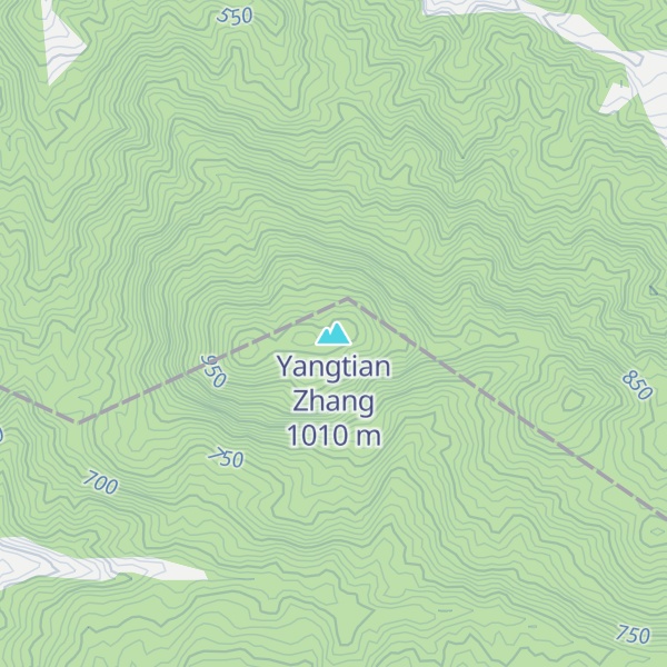 Map of Yangtian Zhang