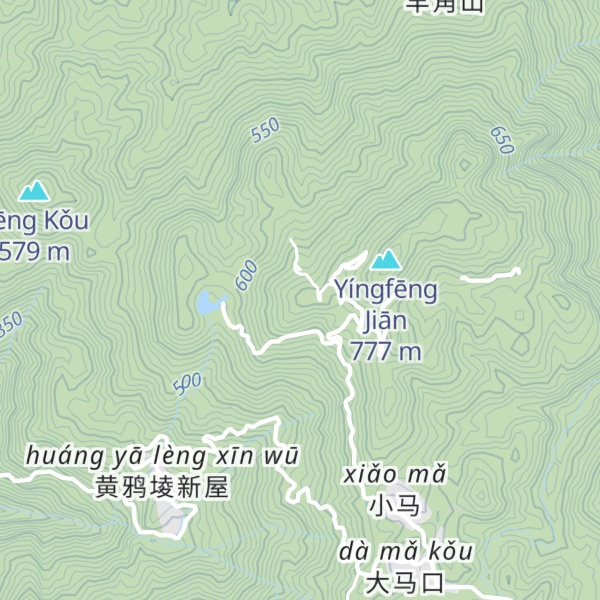 Map of Nán Fēng Dàng