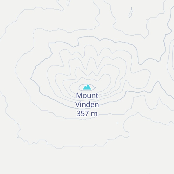 Map of Mount Vinden
