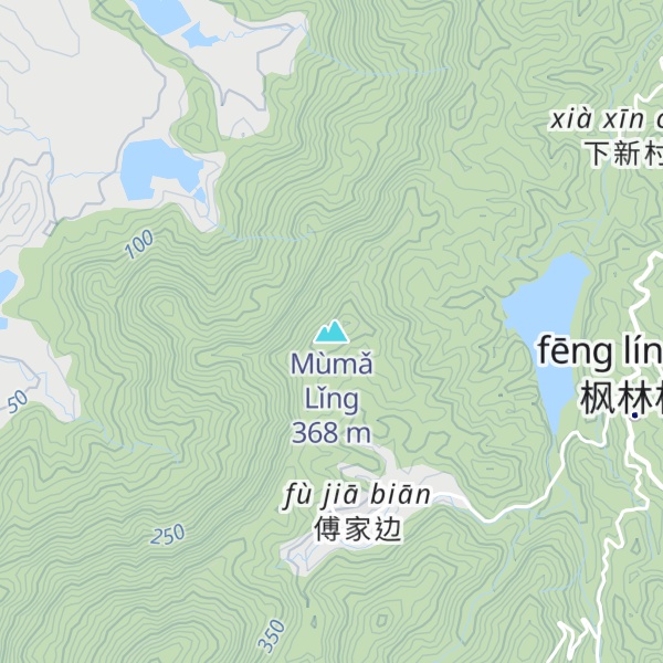 Map of Mùmǎ Lǐng