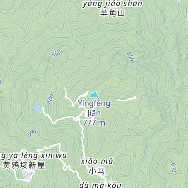 Map of Yíngfēng Jiān