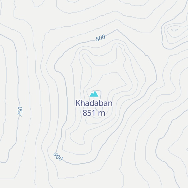 Map of Khadaban