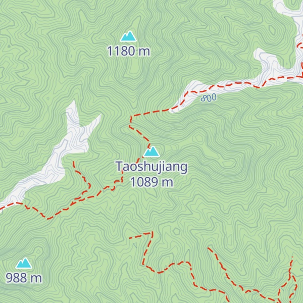 Map of Taoshujiang