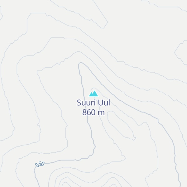 Map of Suuri Uul