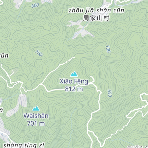 Map of Xiāo Fēng