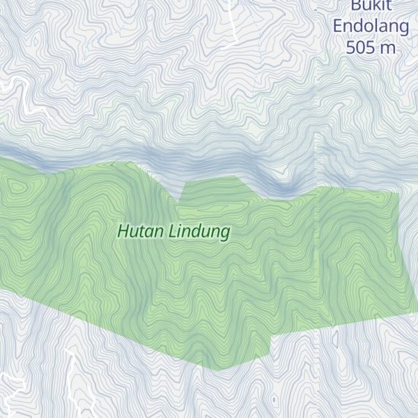 Map of Gunung Seraya