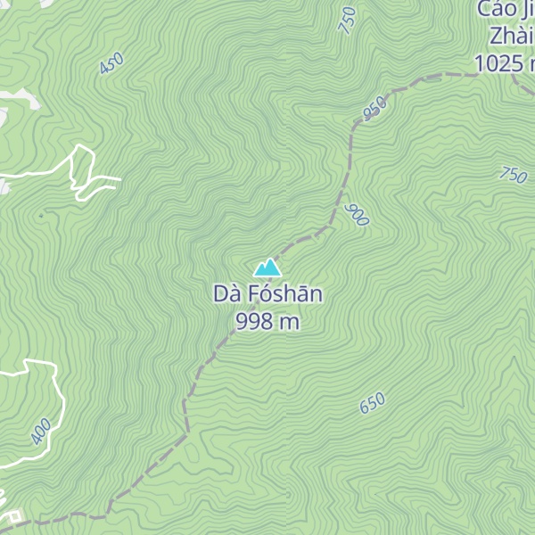 Map of Dà Fóshān