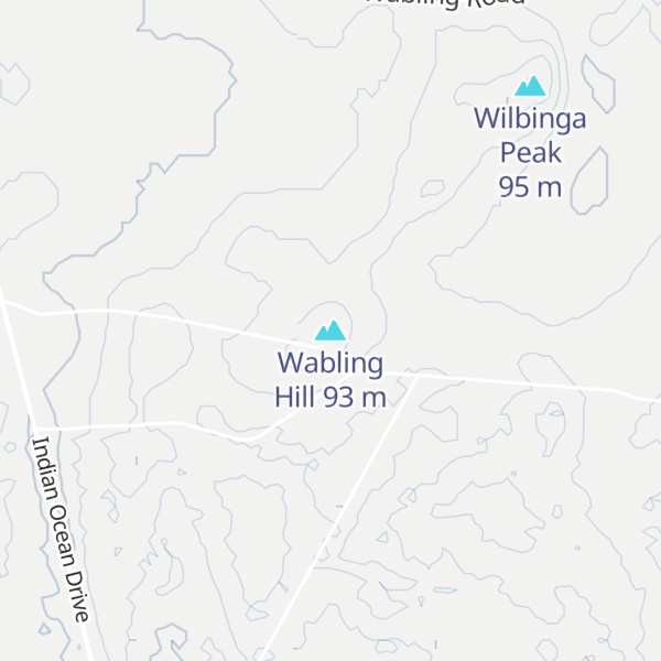 Map of Wabling Hill