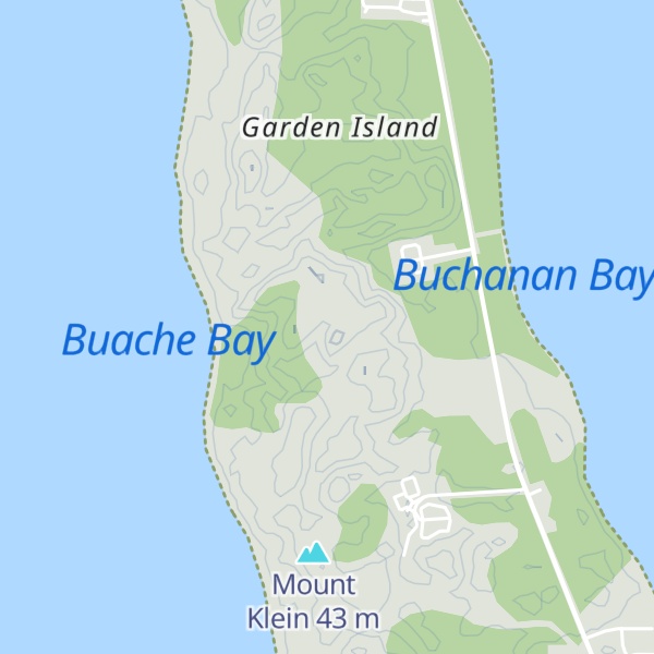 Map of Mount Johnston