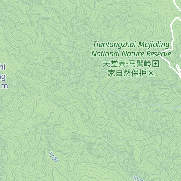 Map of Shímén Lǐng