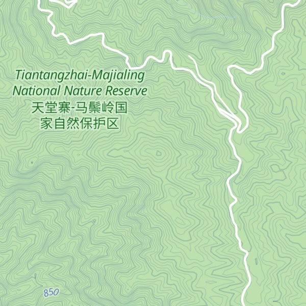 Map of Chóngguāng Yán