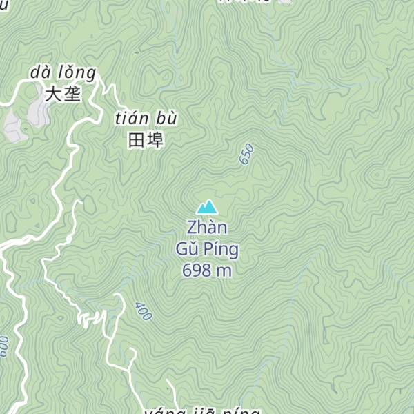 Map of Zhàn Gǔ Píng