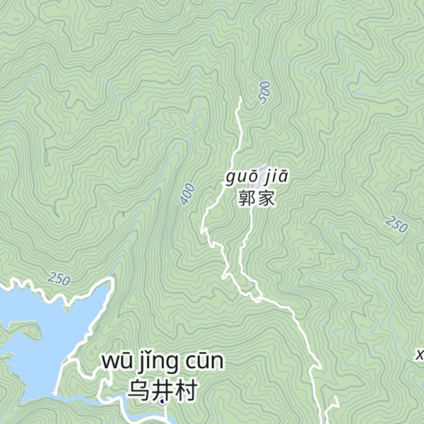 Map of Guō Jiā Tóu