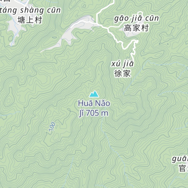Map of Huā Nǎo Jǐ