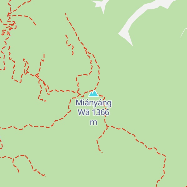 Map of Miányáng Wā