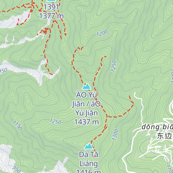 Map of ÀO Yù Jiān / áO Yú Jiān