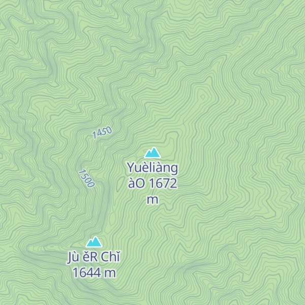Map of Yuèliàng àO
