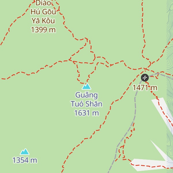Map of Guǎng Tuó Shān