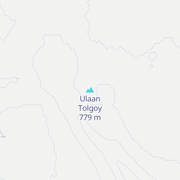 Map of Ulaan Tolgoy
