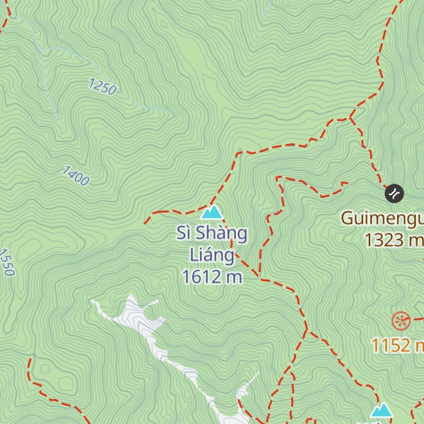 Map of Sì Shàng Liáng
