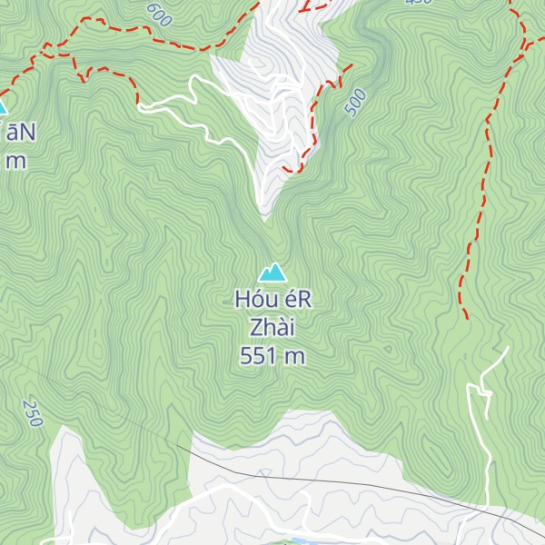 Map of Hóu éR Zhài