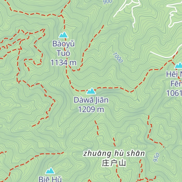 Map of Dàwā Jiān