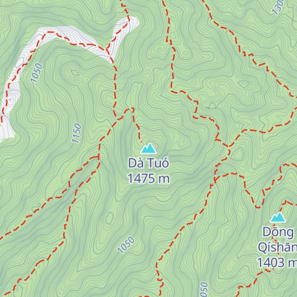 Map of Dà Tuó
