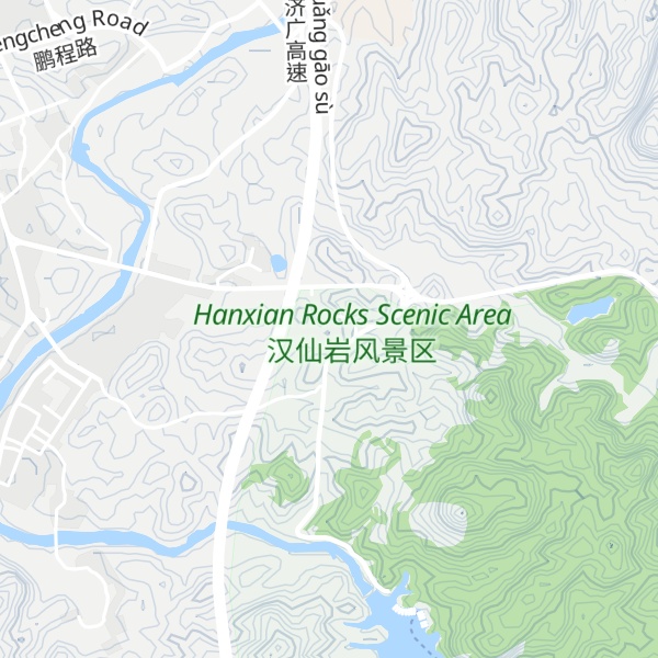 Map of Hàn Xiān Hú Yóukè Fúwù Zhōngxīn