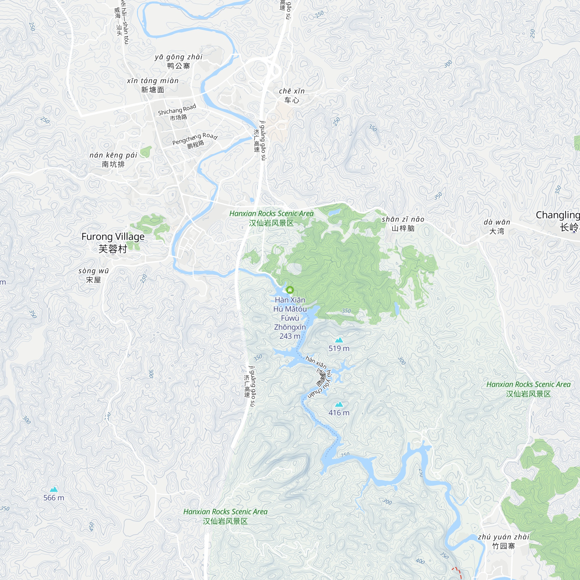 Hàn Xiān Hú Mǎtóu Fúwù Zhōngxīn map