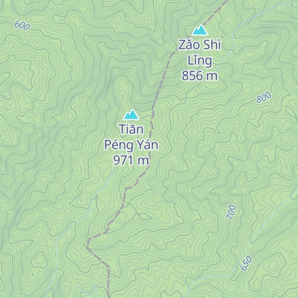 Map of Wū Niú Shí