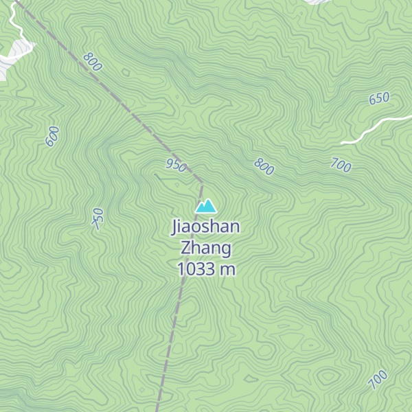 Map of Jiaoshan Zhang