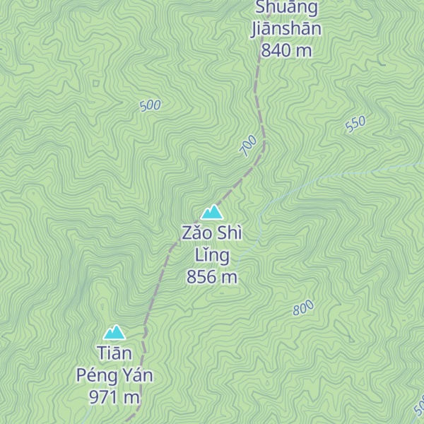 Map of Zǎo Shì Lǐng