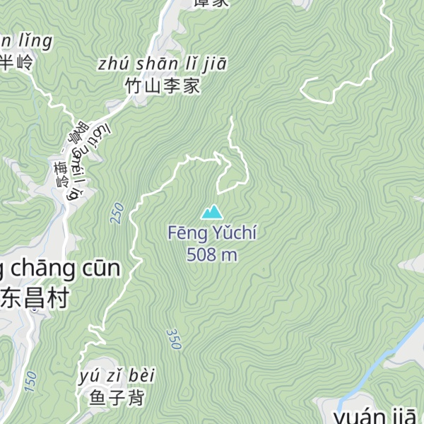 Map of Fēng Yǔchí