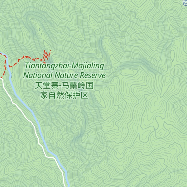 Map of Bái Mǎ Fēng