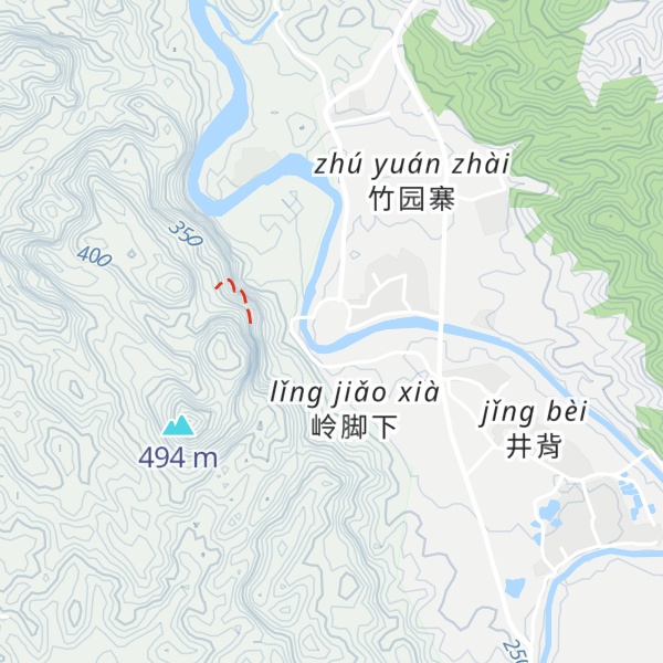 Map of Hàn Xiānyán Yóukè Zhōngxīn