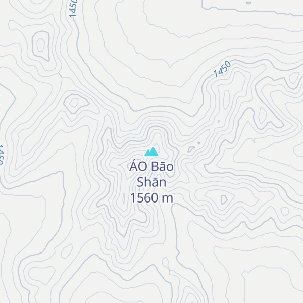 Map of ÁO Bāo Shān