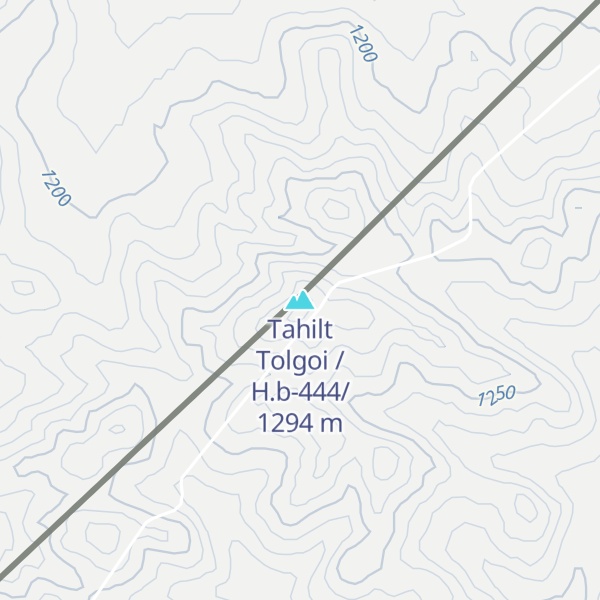 Map of Tahilt Tolgoi /H.b-444/