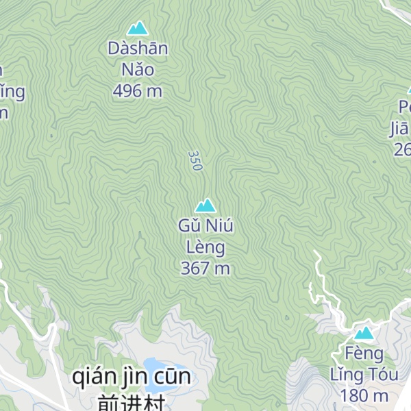 Map of Gǔ Niú Lèng