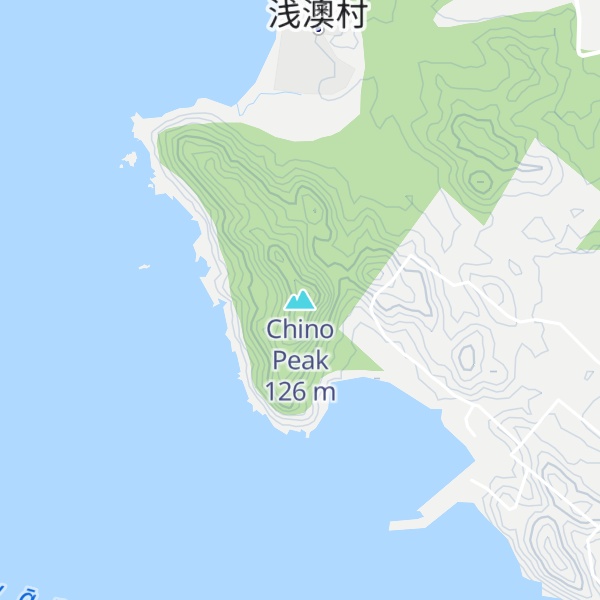 Map of Chino Peak