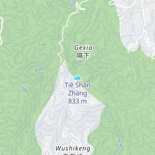 Map of Tiě Shān Zhàng