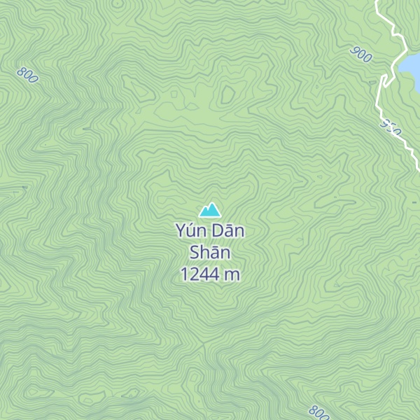 Map of Yún Dān Shān