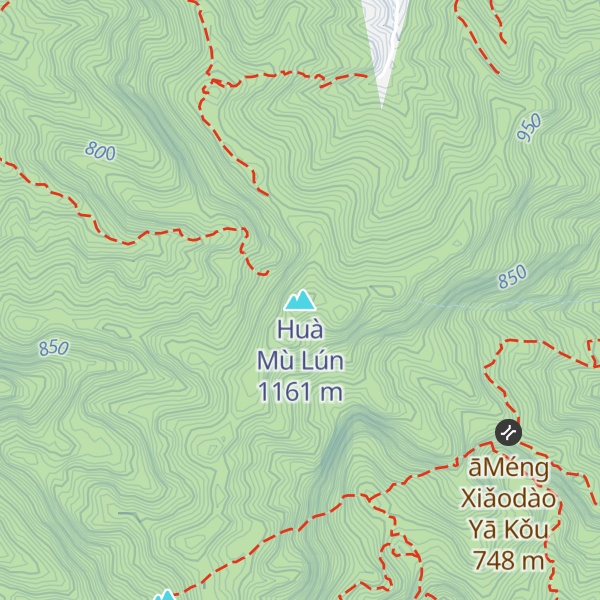 Map of Huà Mù Lún