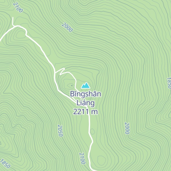 Map of Bīngshān Liáng