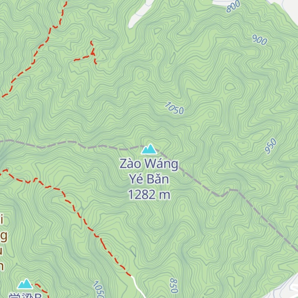 Map of Zào Wáng Yé Bǎn