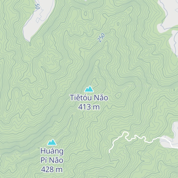 Map of Tiětóu Nǎo