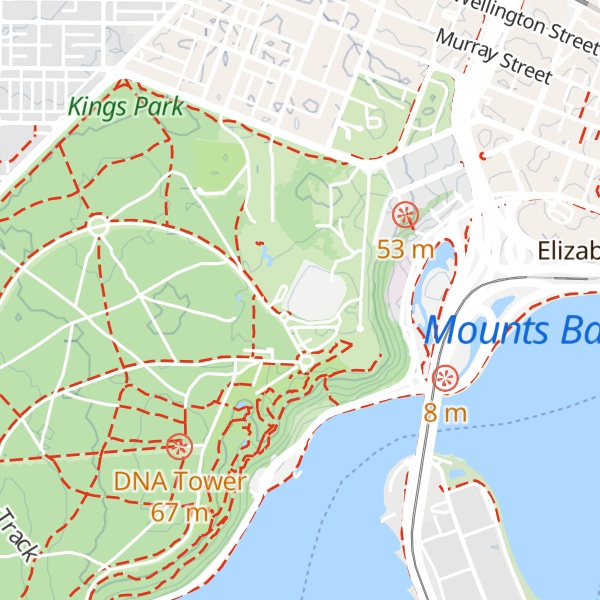 Map of Mount Eliza
