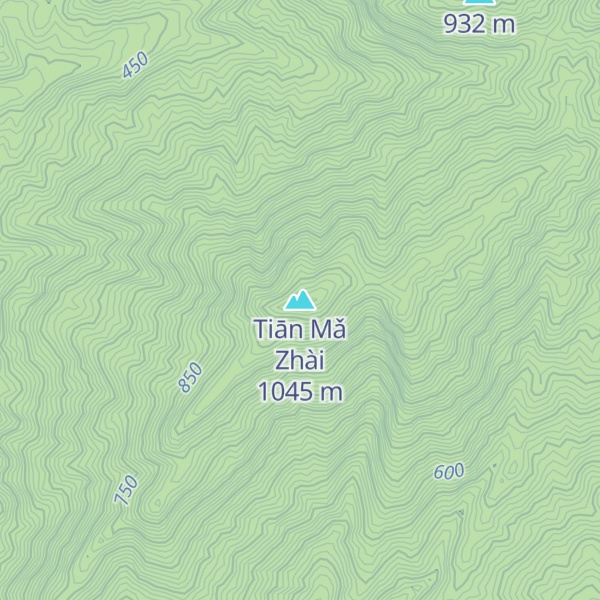 Map of Tiān Mǎ Zhài