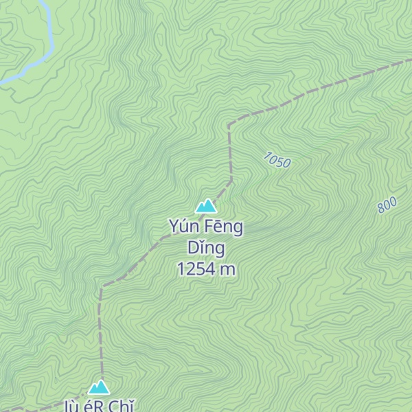 Map of Yún Fēng Dǐng