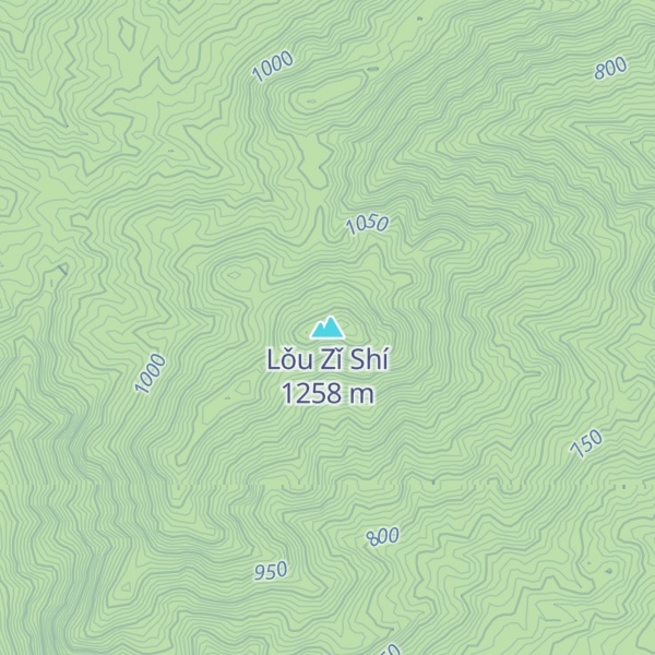 Map of Lǒu Zǐ Shí